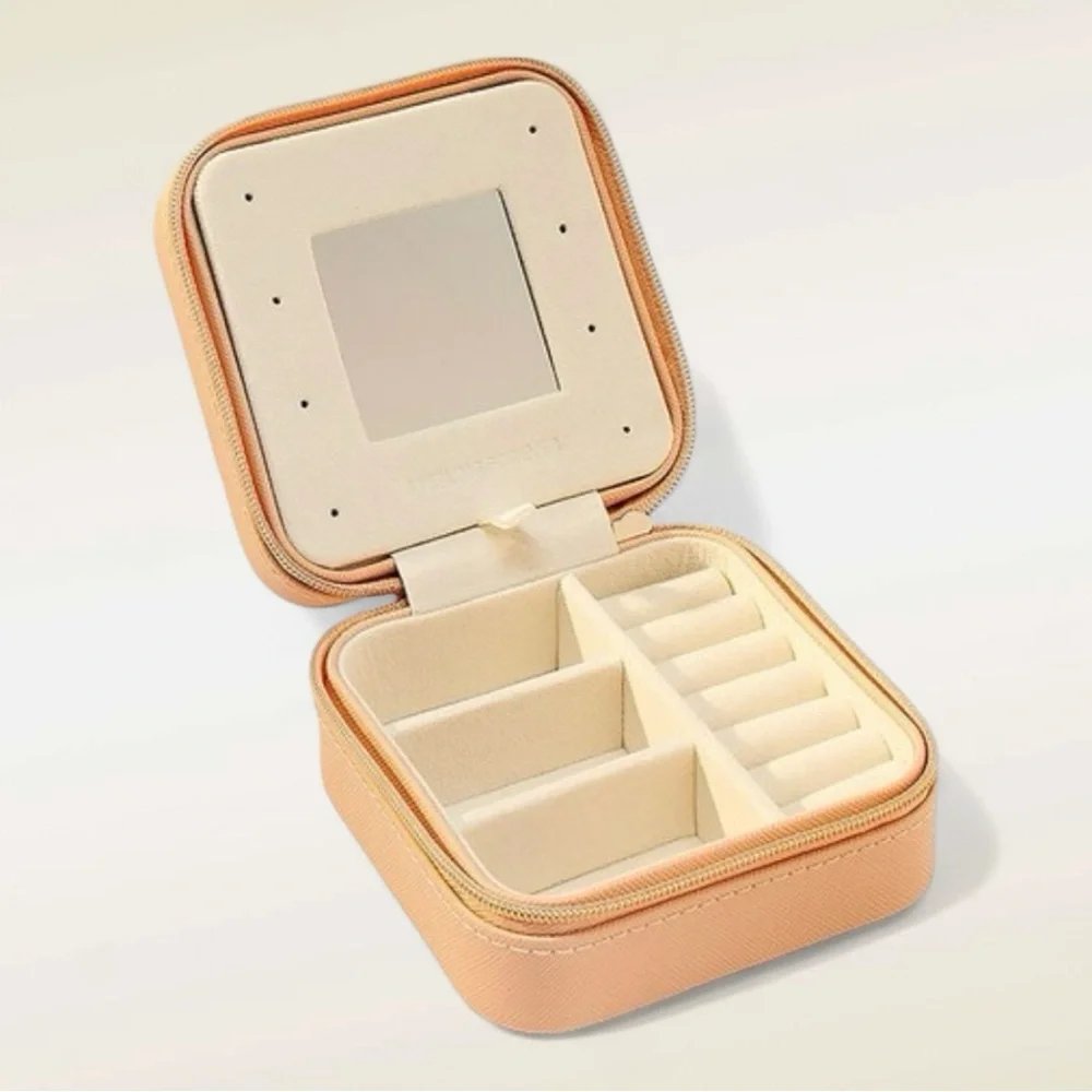 STERLING FOREVER Jewelry Travel Case • Blush Pink NEW